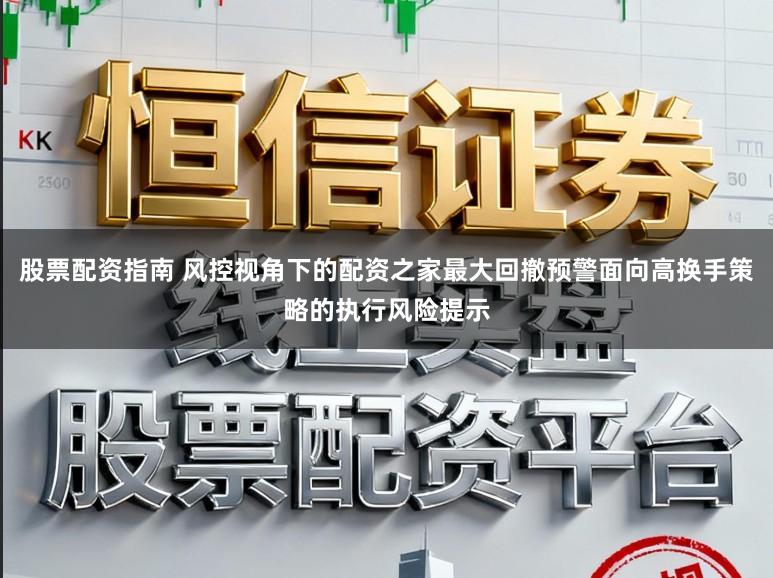 股票配资指南 风控视角下的配资之家最大回撤预警面向高换手策略的执行风险提示