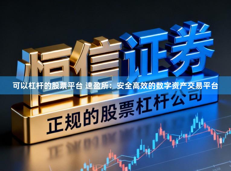 可以杠杆的股票平台 速盈所：安全高效的数字资产交易平台