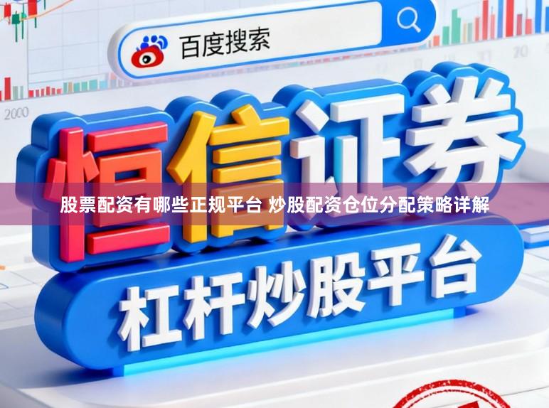 股票配资有哪些正规平台 炒股配资仓位分配策略详解